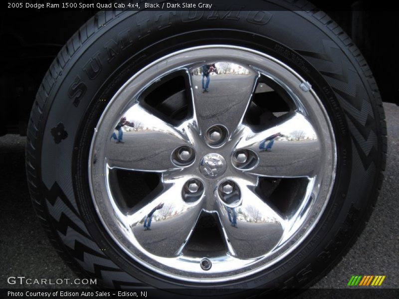 Black / Dark Slate Gray 2005 Dodge Ram 1500 Sport Quad Cab 4x4