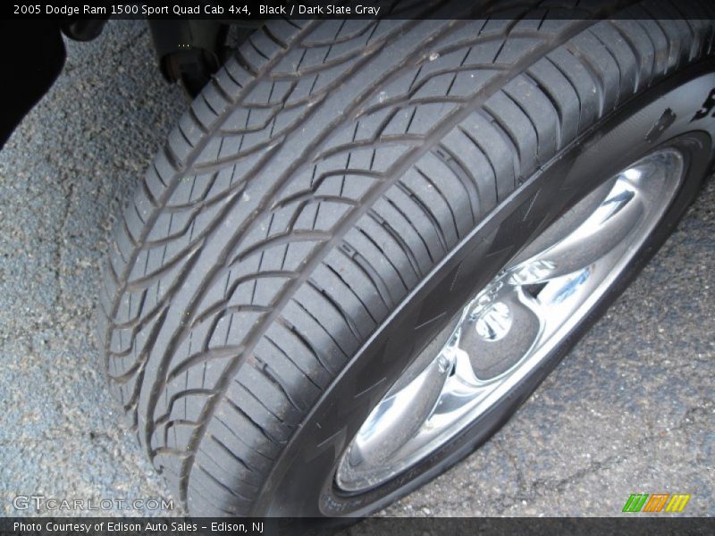 Black / Dark Slate Gray 2005 Dodge Ram 1500 Sport Quad Cab 4x4