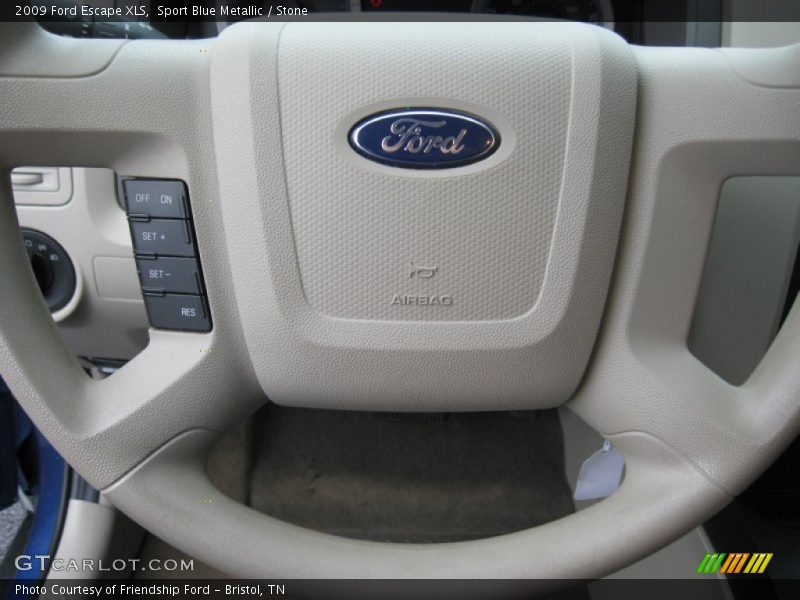 Sport Blue Metallic / Stone 2009 Ford Escape XLS