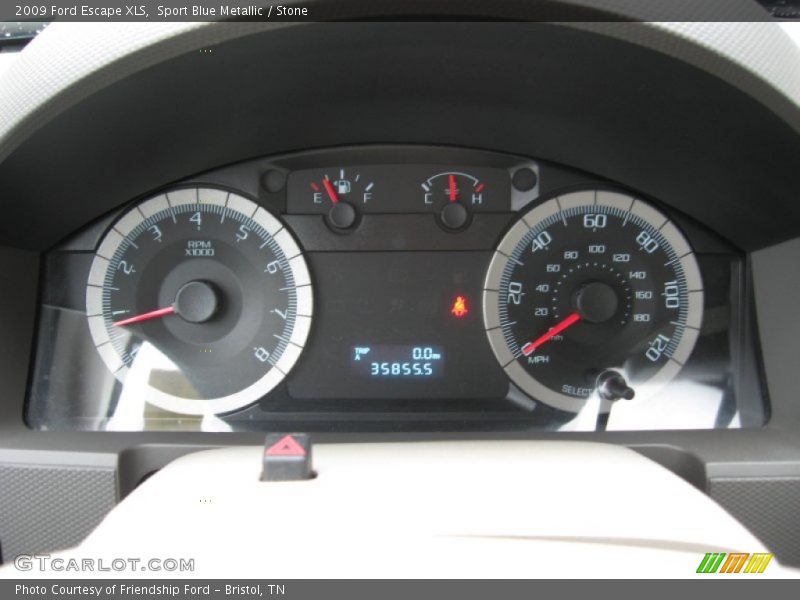 Sport Blue Metallic / Stone 2009 Ford Escape XLS