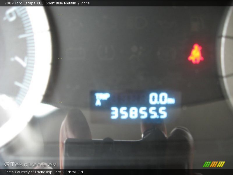 Sport Blue Metallic / Stone 2009 Ford Escape XLS