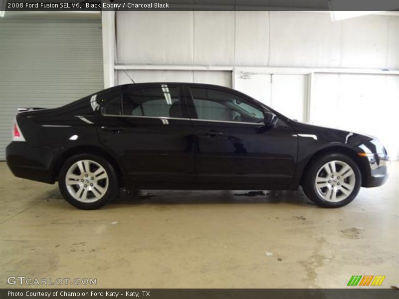 Black Ebony / Charcoal Black 2008 Ford Fusion SEL V6