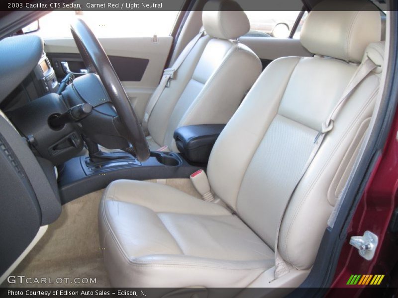 Garnet Red / Light Neutral 2003 Cadillac CTS Sedan