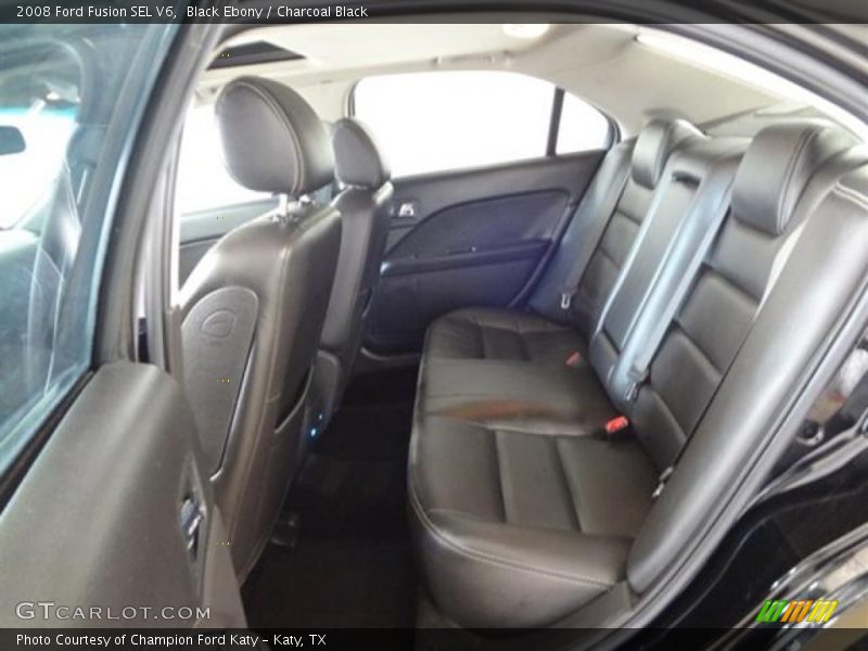 Black Ebony / Charcoal Black 2008 Ford Fusion SEL V6