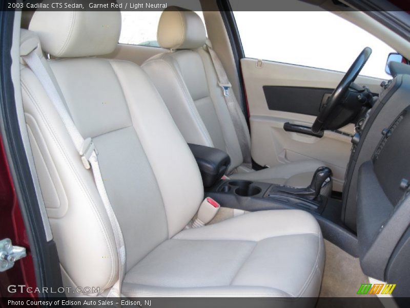Garnet Red / Light Neutral 2003 Cadillac CTS Sedan