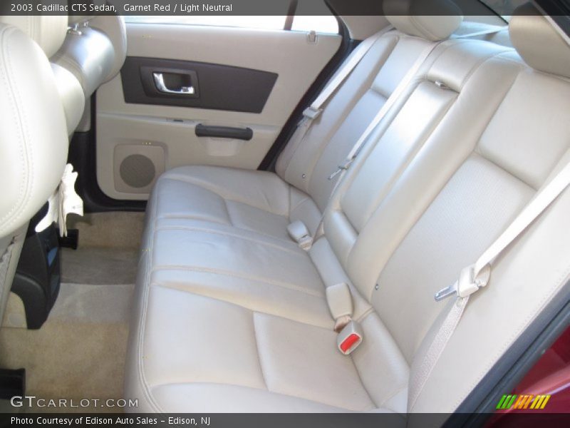 Garnet Red / Light Neutral 2003 Cadillac CTS Sedan