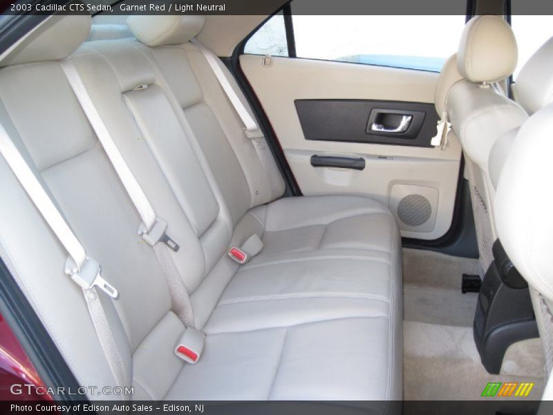 Garnet Red / Light Neutral 2003 Cadillac CTS Sedan