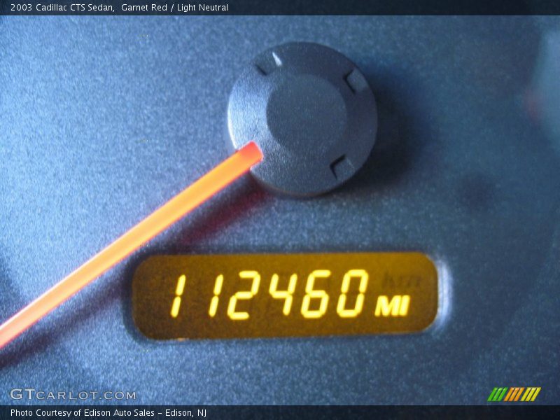 Garnet Red / Light Neutral 2003 Cadillac CTS Sedan