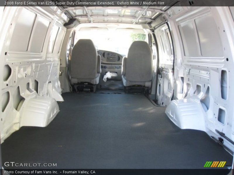 Oxford White / Medium Flint 2008 Ford E Series Van E250 Super Duty Commericial Extended