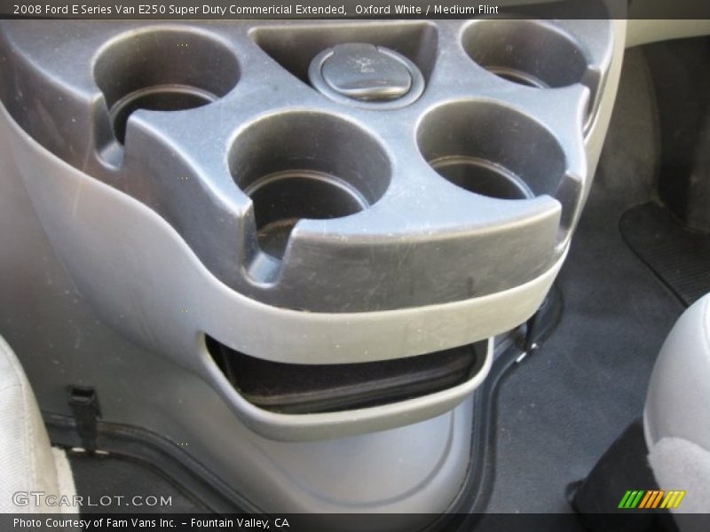 Oxford White / Medium Flint 2008 Ford E Series Van E250 Super Duty Commericial Extended