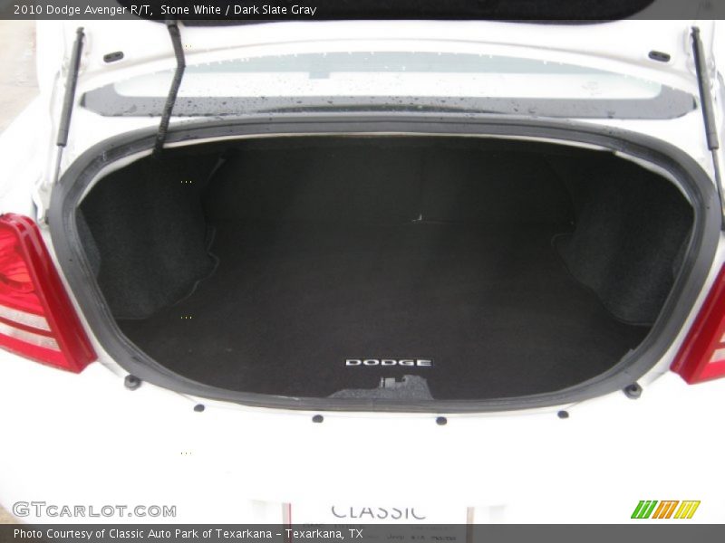 Stone White / Dark Slate Gray 2010 Dodge Avenger R/T
