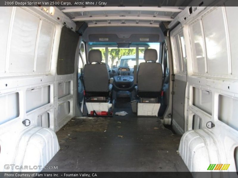  2006 Sprinter Van 2500 Cargo Gray Interior