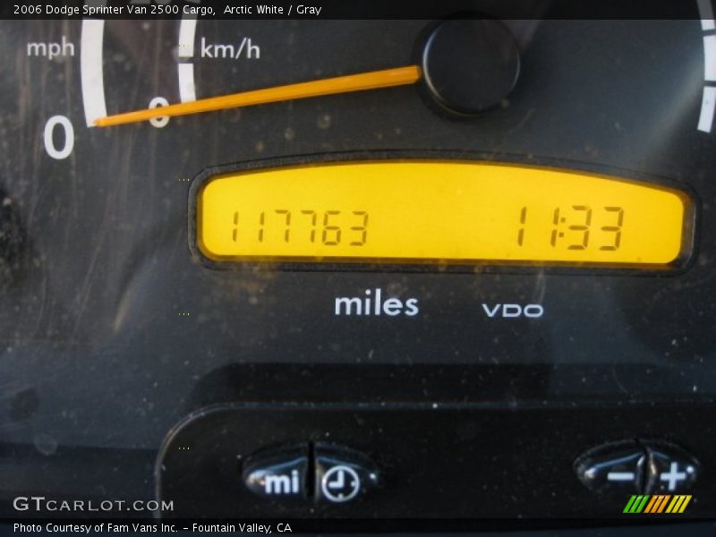 Arctic White / Gray 2006 Dodge Sprinter Van 2500 Cargo