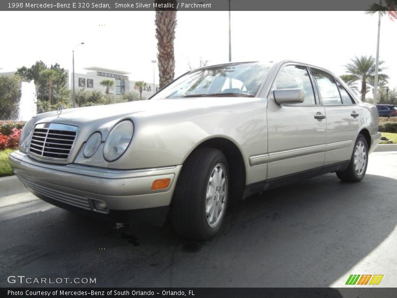 Smoke Silver Metallic / Parchment 1998 Mercedes-Benz E 320 Sedan