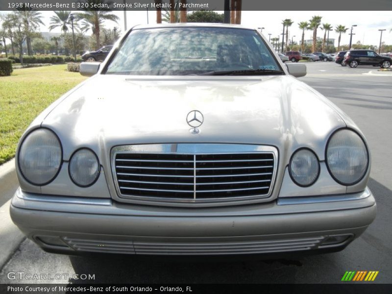 Smoke Silver Metallic / Parchment 1998 Mercedes-Benz E 320 Sedan