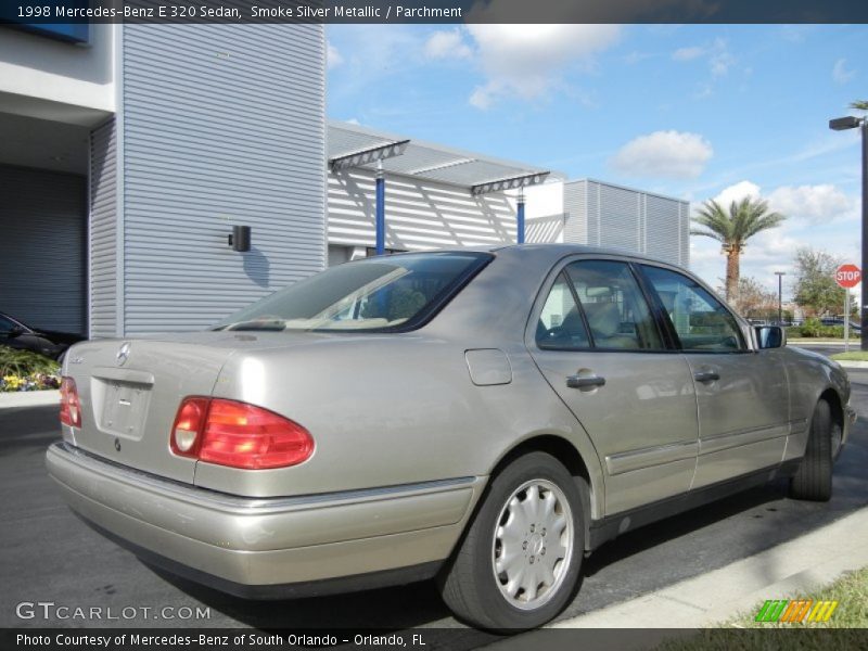 Smoke Silver Metallic / Parchment 1998 Mercedes-Benz E 320 Sedan