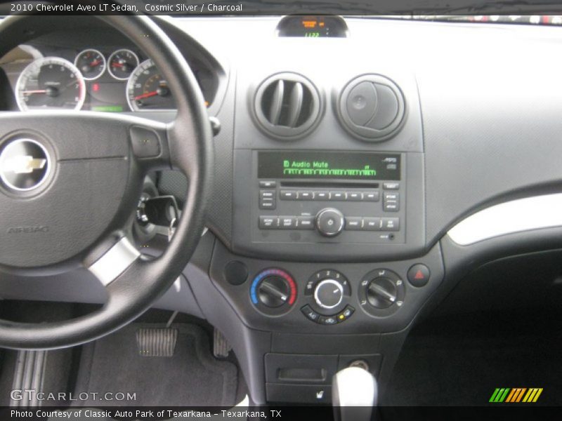 Cosmic Silver / Charcoal 2010 Chevrolet Aveo LT Sedan