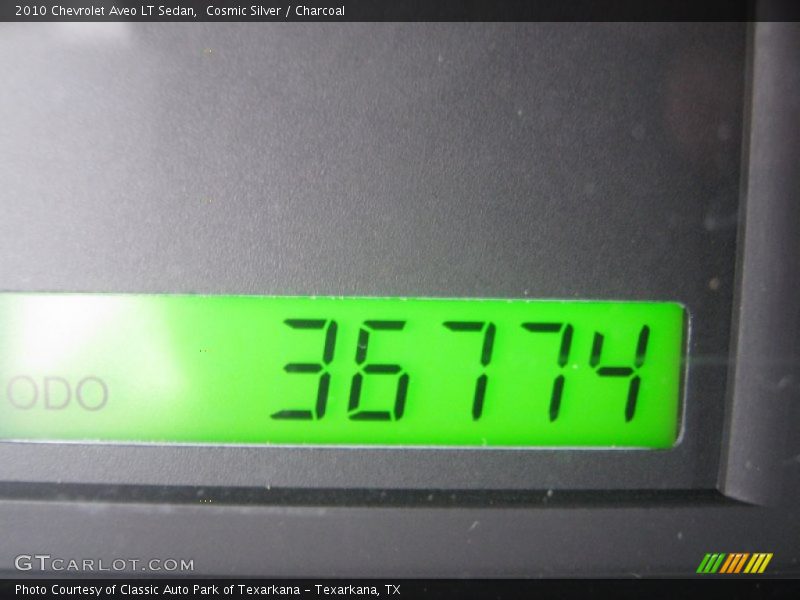 Cosmic Silver / Charcoal 2010 Chevrolet Aveo LT Sedan