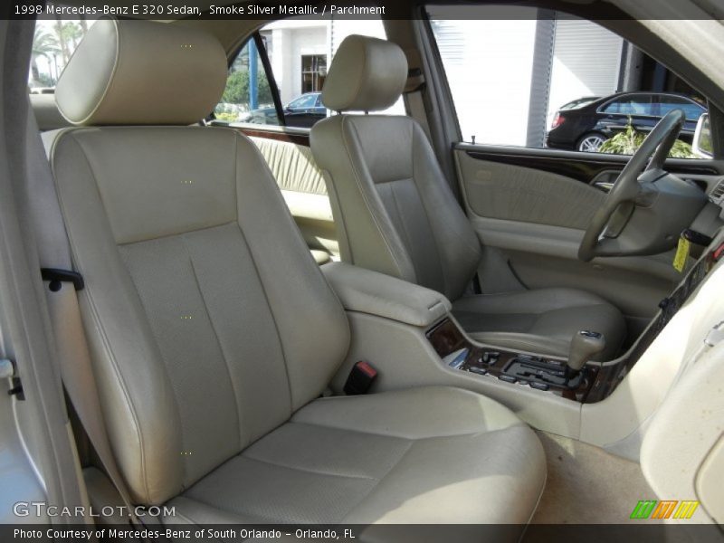Smoke Silver Metallic / Parchment 1998 Mercedes-Benz E 320 Sedan