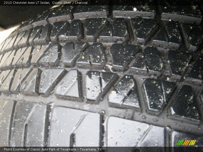 Cosmic Silver / Charcoal 2010 Chevrolet Aveo LT Sedan