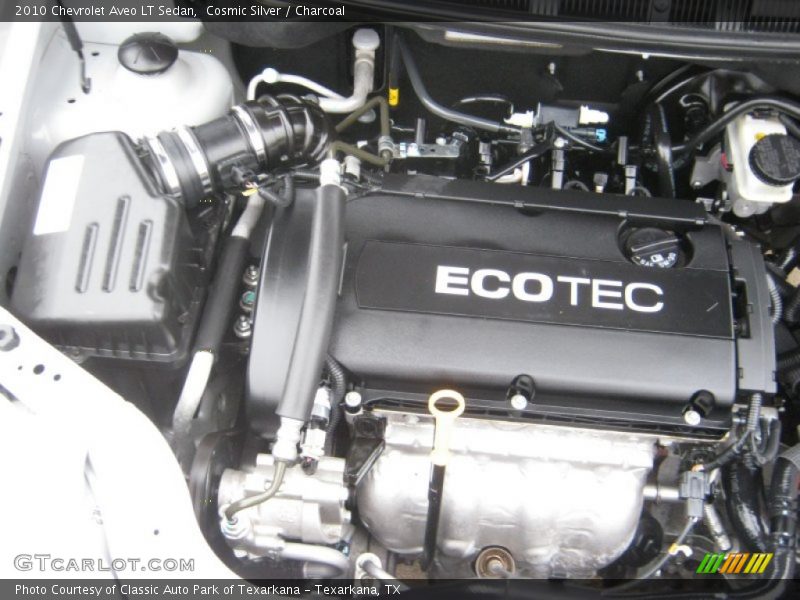  2010 Aveo LT Sedan Engine - 1.6 Liter DOHC 16-Valve VVT Ecotech 4 Cylinder