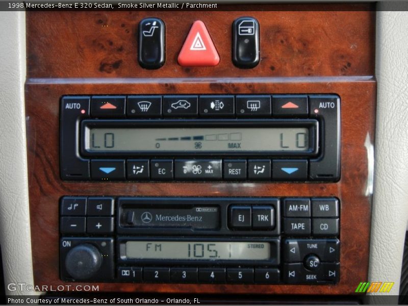 Smoke Silver Metallic / Parchment 1998 Mercedes-Benz E 320 Sedan