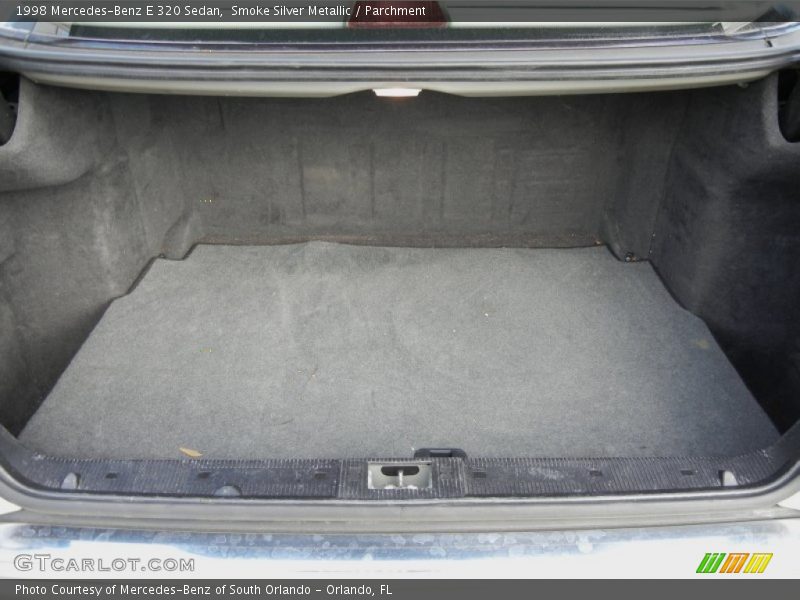 Smoke Silver Metallic / Parchment 1998 Mercedes-Benz E 320 Sedan