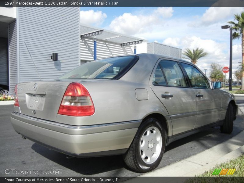 Smoke Silver Metallic / Tan 1997 Mercedes-Benz C 230 Sedan