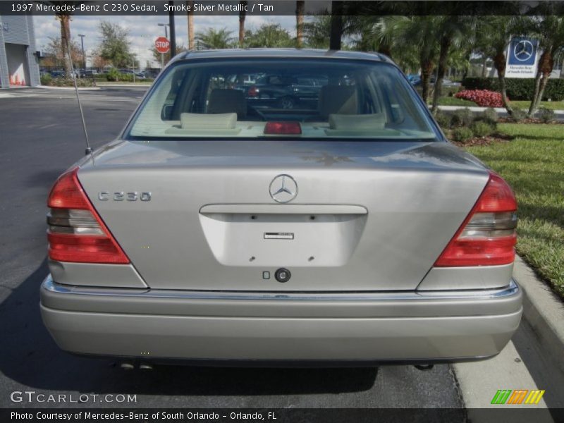 Smoke Silver Metallic / Tan 1997 Mercedes-Benz C 230 Sedan