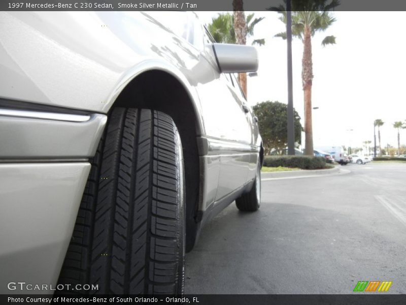 Smoke Silver Metallic / Tan 1997 Mercedes-Benz C 230 Sedan