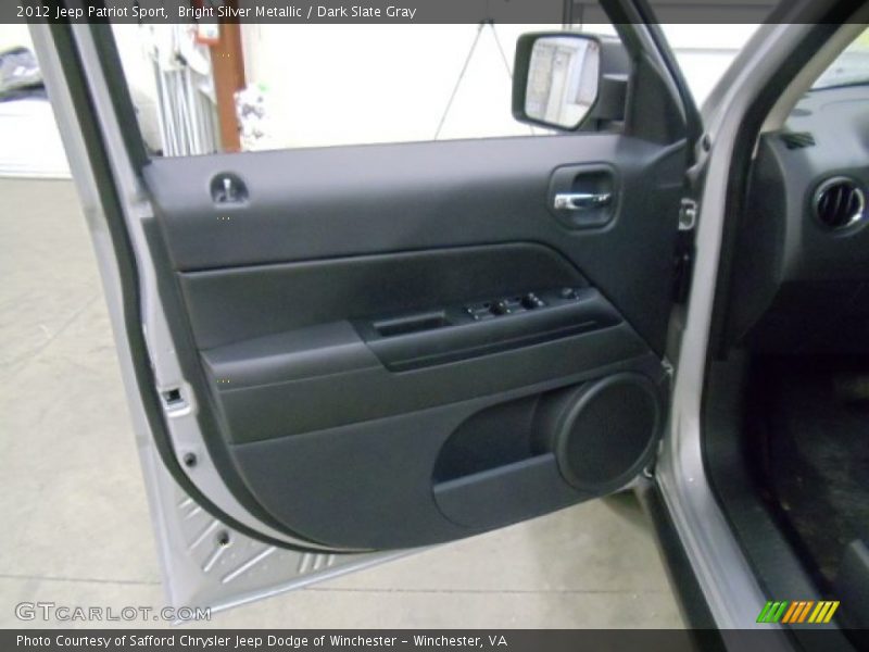 Bright Silver Metallic / Dark Slate Gray 2012 Jeep Patriot Sport