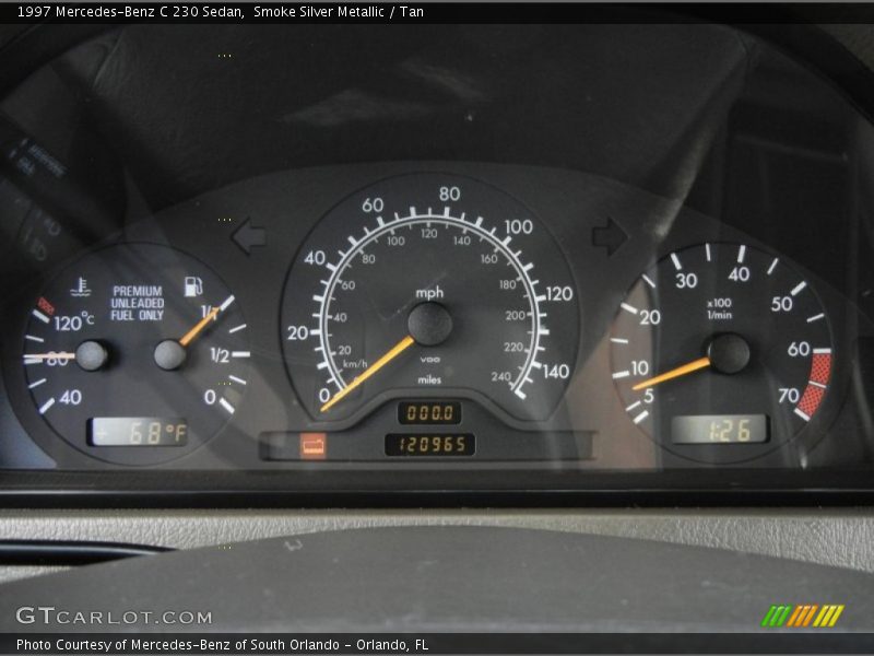  1997 C 230 Sedan 230 Sedan Gauges