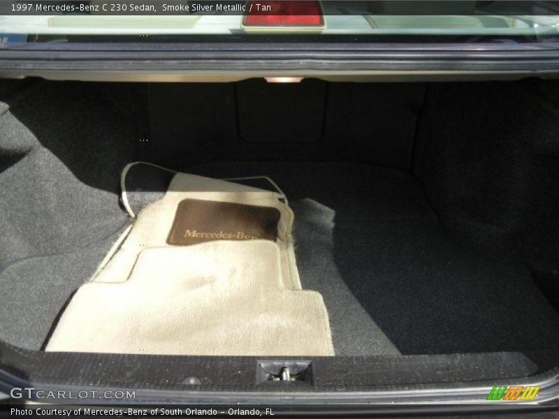 Smoke Silver Metallic / Tan 1997 Mercedes-Benz C 230 Sedan