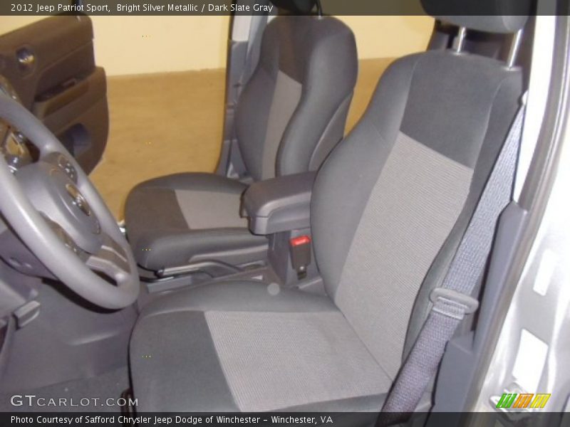 Bright Silver Metallic / Dark Slate Gray 2012 Jeep Patriot Sport