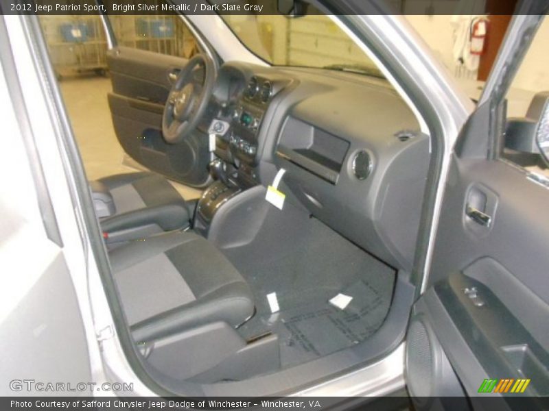 Bright Silver Metallic / Dark Slate Gray 2012 Jeep Patriot Sport