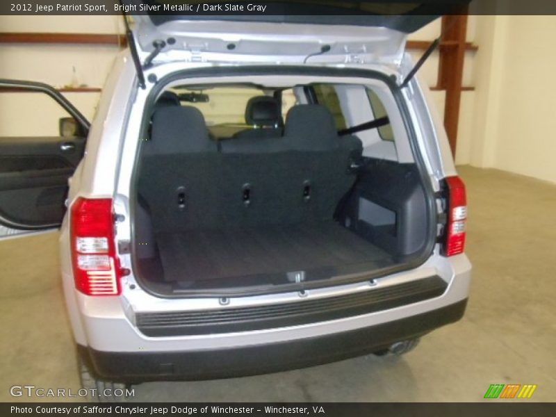 Bright Silver Metallic / Dark Slate Gray 2012 Jeep Patriot Sport