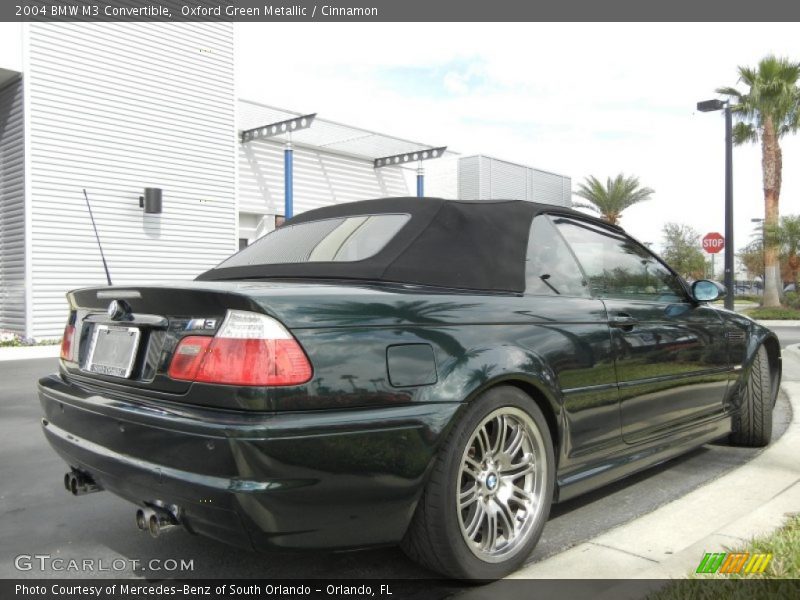  2004 M3 Convertible Oxford Green Metallic