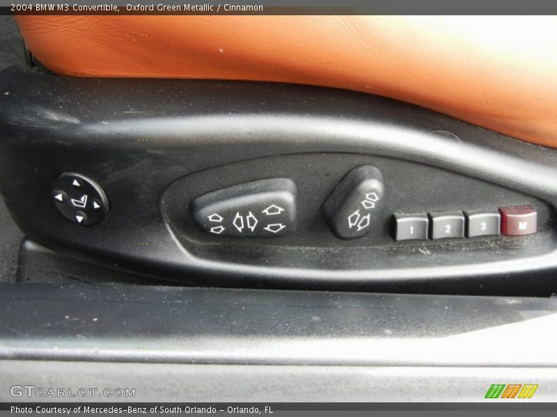 Controls of 2004 M3 Convertible