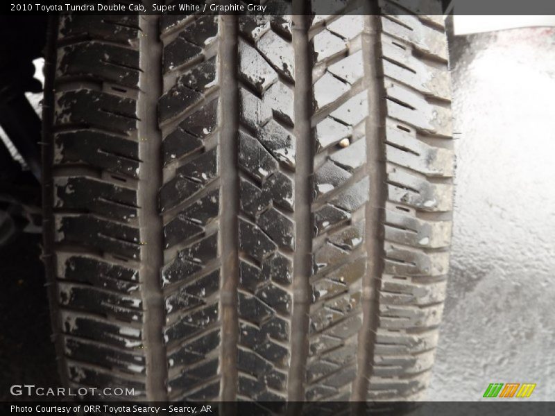 Super White / Graphite Gray 2010 Toyota Tundra Double Cab