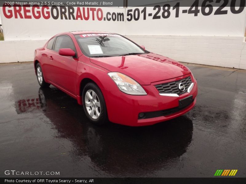 Code Red Metallic / Blond 2008 Nissan Altima 2.5 S Coupe