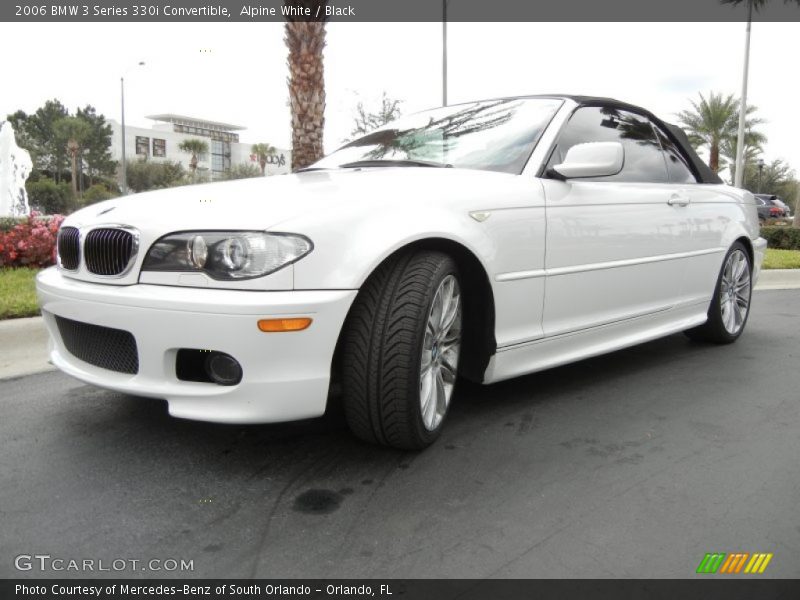 Front 3/4 View of 2006 3 Series 330i Convertible