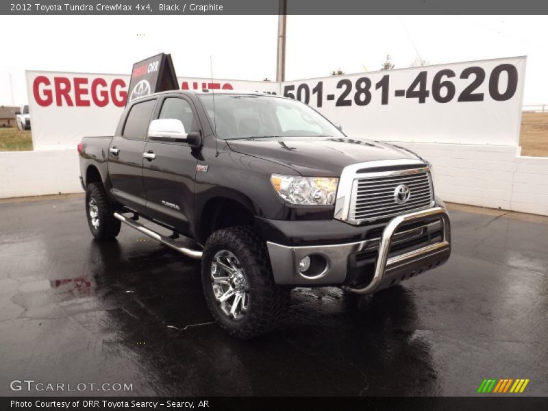 Black / Graphite 2012 Toyota Tundra CrewMax 4x4