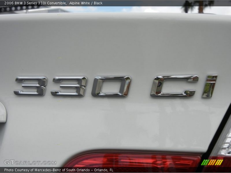  2006 3 Series 330i Convertible Logo