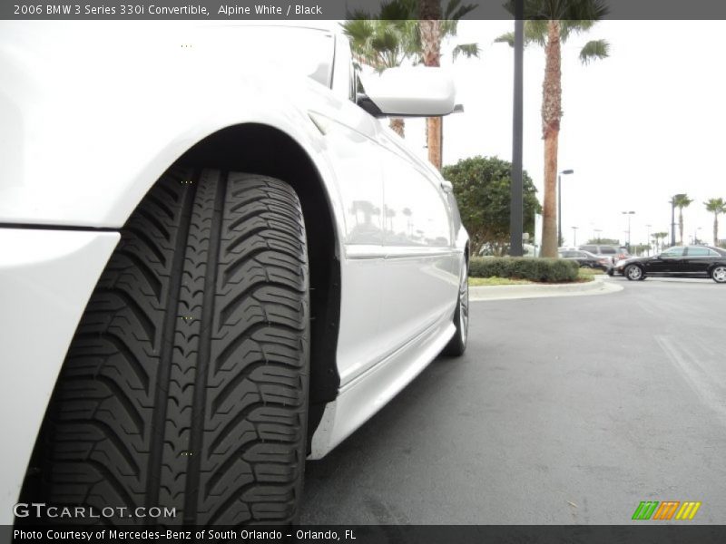 Alpine White / Black 2006 BMW 3 Series 330i Convertible