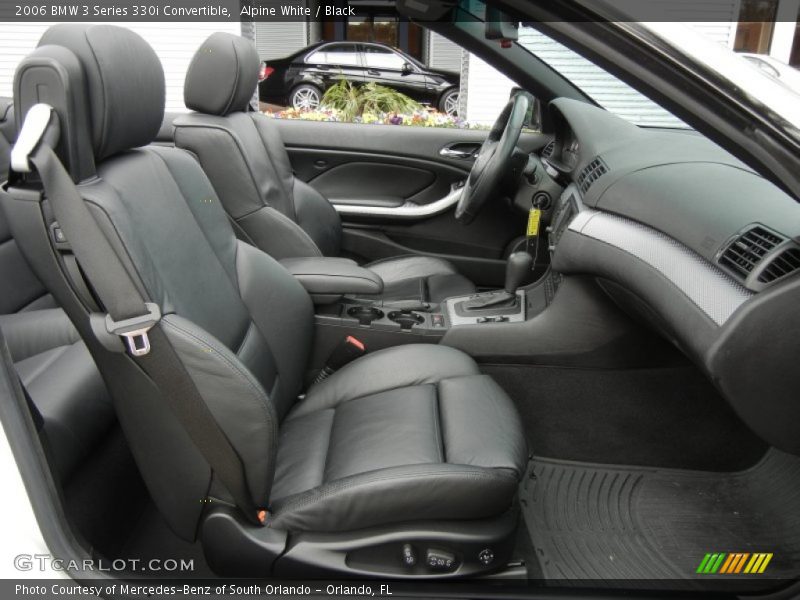  2006 3 Series 330i Convertible Black Interior