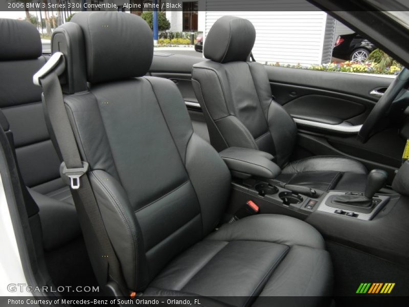  2006 3 Series 330i Convertible Black Interior