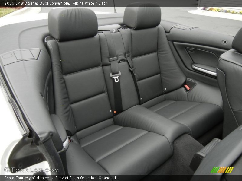  2006 3 Series 330i Convertible Black Interior