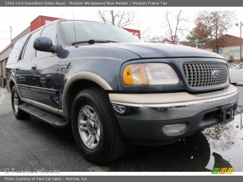 Medium Wedgewood Blue Metallic / Medium Prairie Tan 1999 Ford Expedition Eddie Bauer