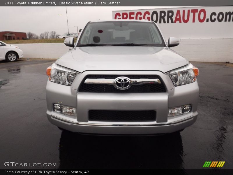 Classic Silver Metallic / Black Leather 2011 Toyota 4Runner Limited