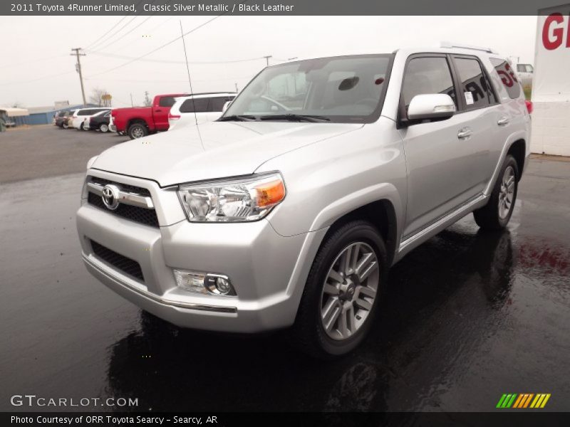 Classic Silver Metallic / Black Leather 2011 Toyota 4Runner Limited